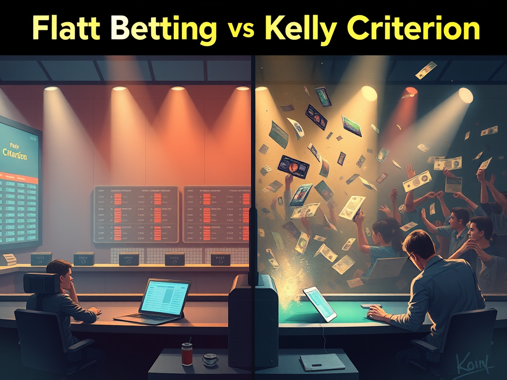 flat betting vs kelly criterion
