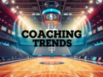 NBA coaching trends research board showing SDQL betting systems, ATS records, totals results, ROI, P-values, and coach-based market analysis