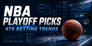 NBA playoff picks ATS betting trends backed by SDQL and Raw Numbers