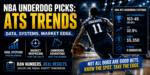 NBA underdog picks ATS betting trends backed by SDQL and Raw Numbers