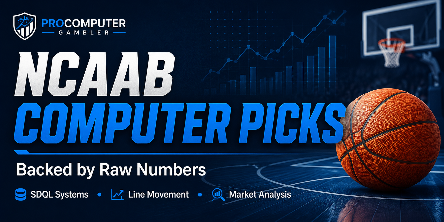 NCAAB computer picks backed by Raw Numbers and SDQL betting systems