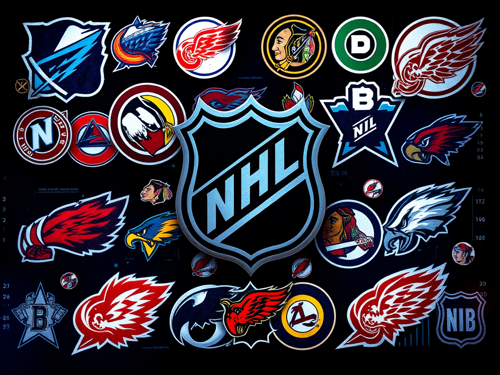 NHL team trends research board showing SDQL betting systems, records, ROI, P-values, and market-based hockey analysis